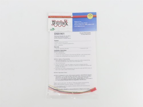 Decoder digitrax ds51k1 dcc - digitrax,