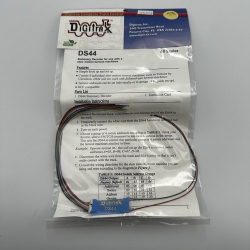 Decoder dcc fisso digitrax - dcc,