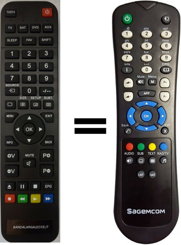 Telecomando gia programmato - telecomando, gia'