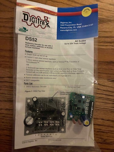 Digitrax ds52 interruttore - ds52,