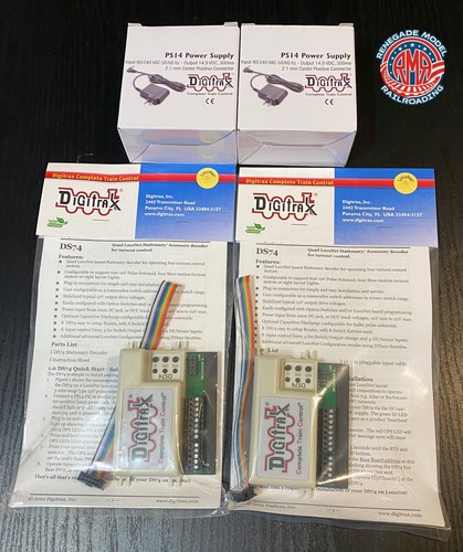 Digitrax ds74 quad decoder - digitrax,